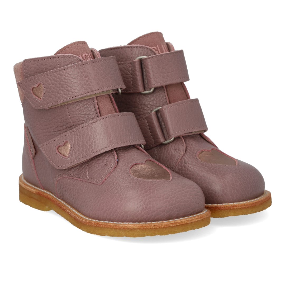 TEX-Stiefel mit funkelnden Glitzerherzen