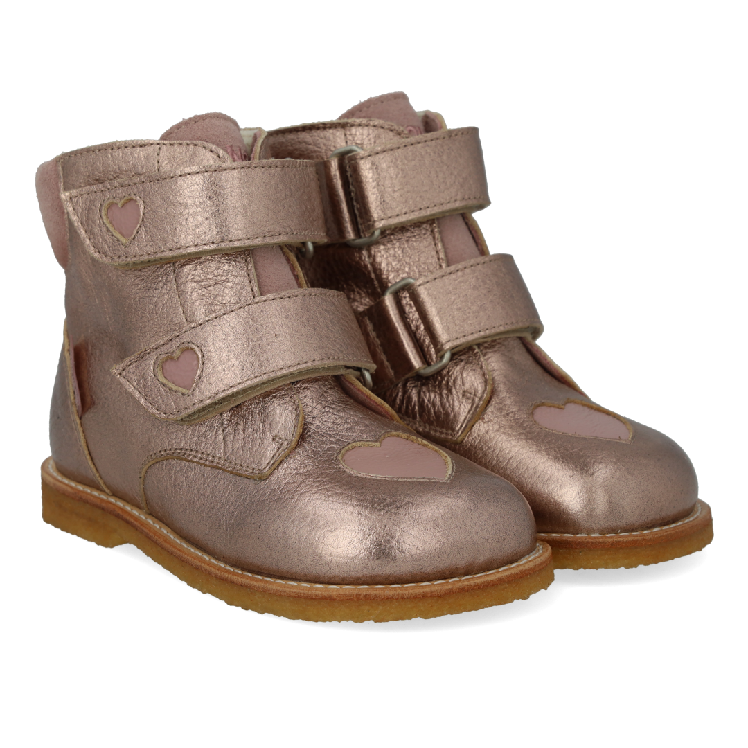 TEX-Stiefel mit funkelnden Glitzerherzen