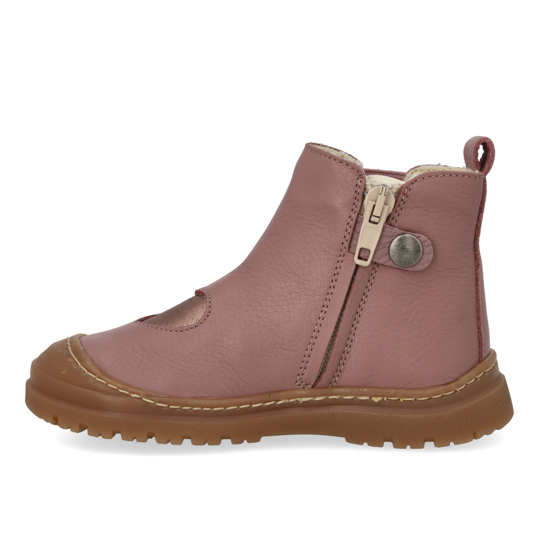 Winterstiefel mit Herzdetail und verstärkter Zehenkappe