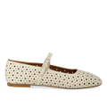 Weiche Ballerina mit dekorativem Lochmuster