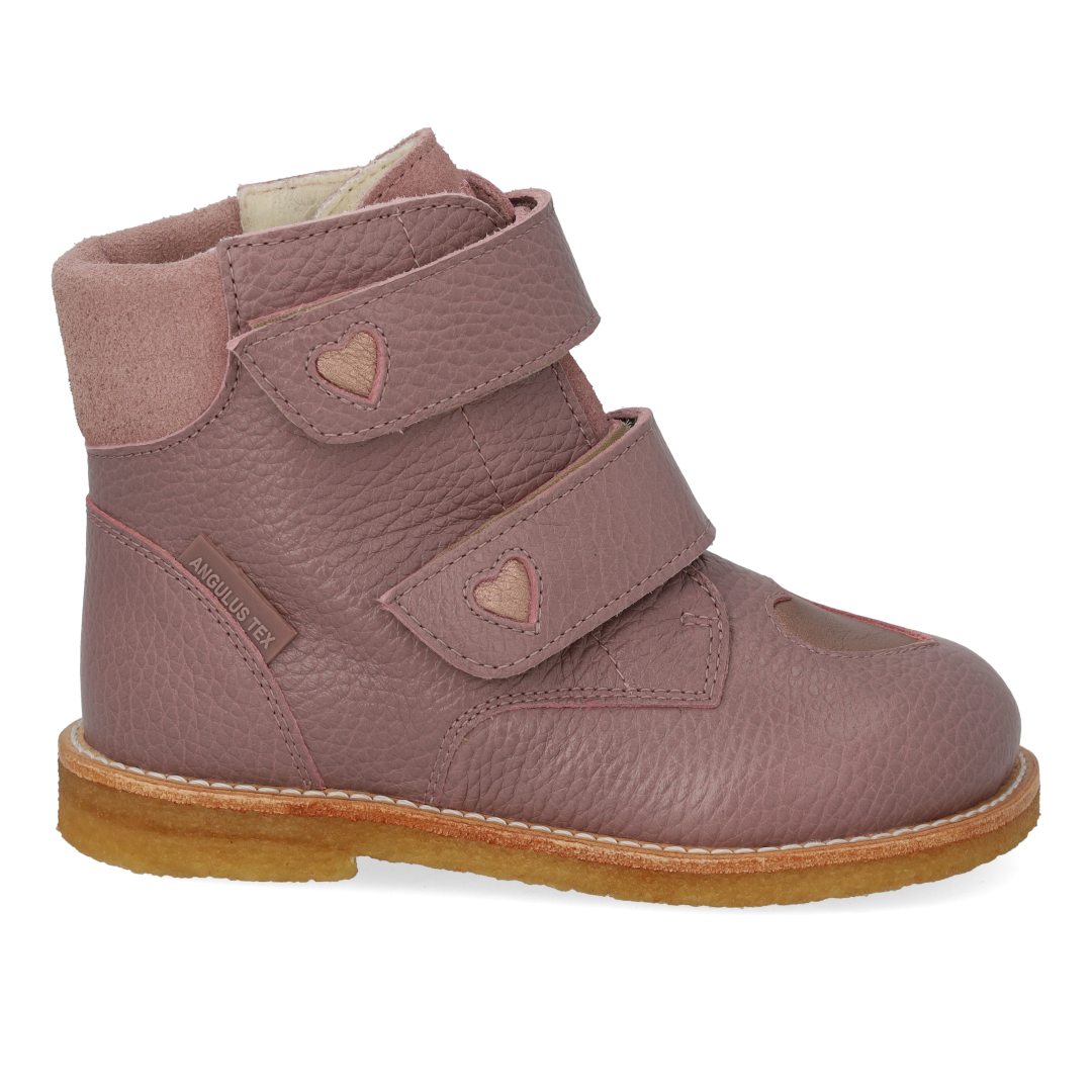 TEX-Stiefel mit funkelnden Glitzerherzen