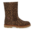 Klassischer mittelhoher TEX-Stiefel aus Veloursleder