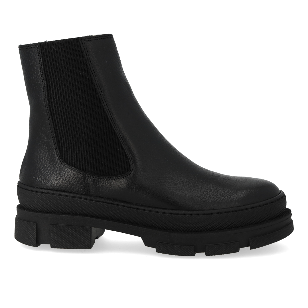 Chelsea-Stiefel mit Wollfutter