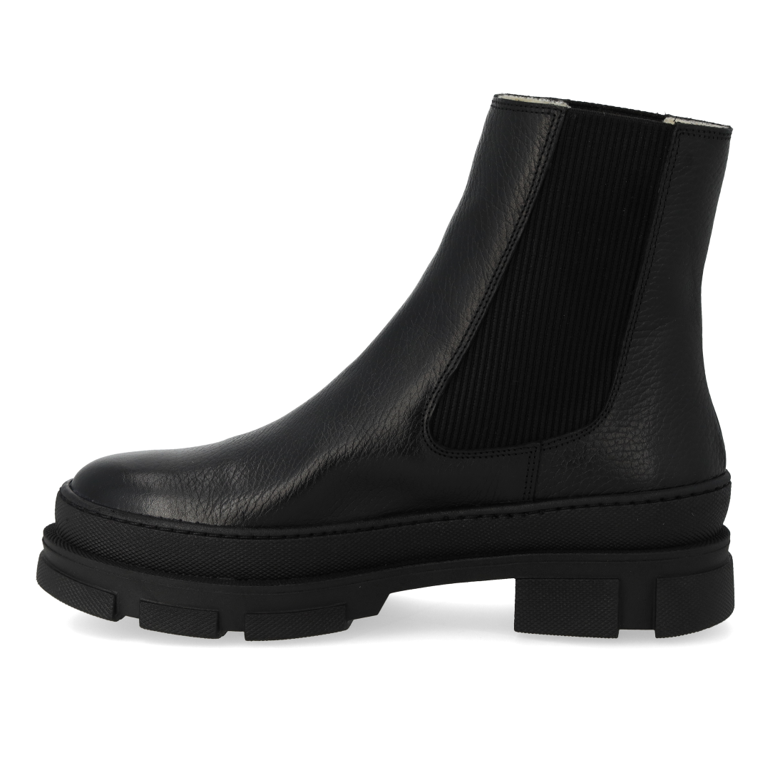 Chelsea-Stiefel mit Wollfutter